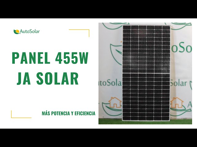 Panel Solar 455W JA Solar Mono PERC