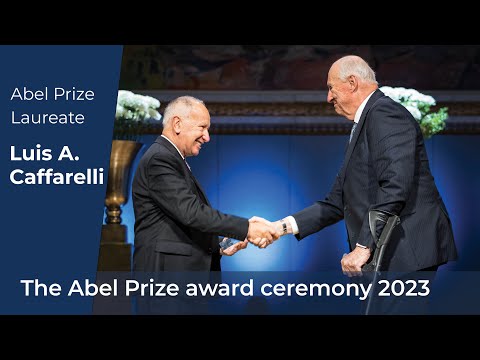 Abel Prize award ceremony 2023: Luis A. Caffarelli