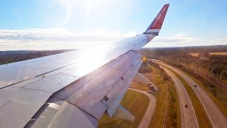 preview picture of video 'Norwegian Air Shuttle Boeing 737 LN-DYB Landing at Oslo Gardermoen OSL [1080p HD]'