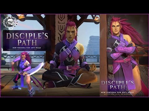 Anti-Mage New PERSONA Disciple's Path preview — TI10 Battle Pass