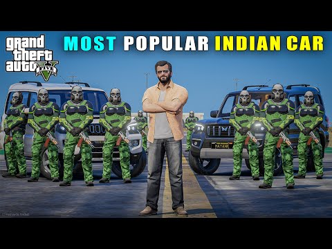 Michael Drives The Most Popular Indian Car | Gta V Gameplay