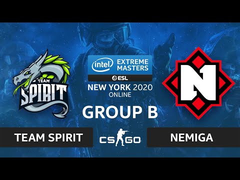 CS:GO - Team Spirit vs. Nemiga [Inferno] Map 1 - IEM New York 2020 - Group B - CIS