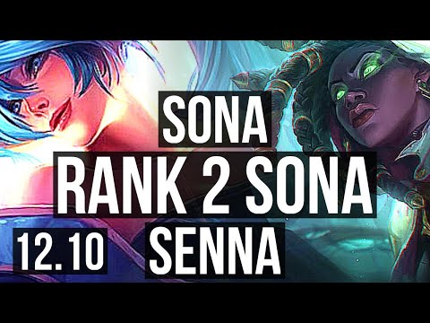 SONA & Varus vs SENNA & Kog'Maw (SUP) | Rank 2 Sona, 3/2/30 | KR Challenger | 12.10