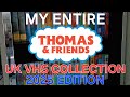 My ENTIRE Thomas Friends UK VHS Collection 2025 EDITION