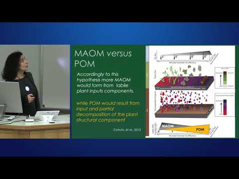 ECSS: Dr. Francesca Cotrufo - "From plant inputs to soil organic matter formation and stabilization"