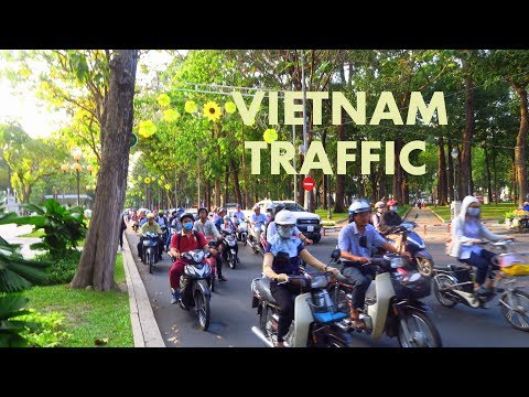 Vietnam Traffic - Order in the Chaos / Hanoi & Saigon Streets Video