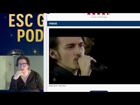 MESC 2026: Aidan - "Bella" Semifinal LIVE #reaction #eurovision2026