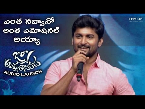 Actor Nani Funny Speech @ Jo Achyutananda Audio Launch | TFPC