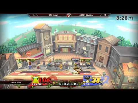 VS EVO Qualifier 5/16/15 - Losers Finals - ESAM (Pikachu) vs. 8Bitman (ROB) - Smash 4