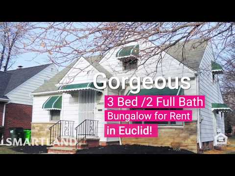 3 Bed – 2 Full Bath Bungalow for Rent in Euclid, Ohio!