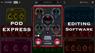 『POD EXPRESS』New Editing Software!!! Thank You Line6 !!!