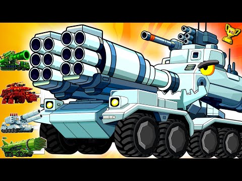 White Rocket Titan vs Missile Army – Ultimate Multi-Launcher Showdown!