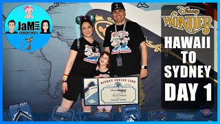 Disney Wonder Hawaii to Sydney Australia Embarkation Day !! πππΌπ°π¦πΊπΊπ³βοΈ