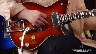 Video thumbnail for Koll Super Glide Almighty w/TK Smith CAR Pickups @themusicemporium1177 by The Music Emporium