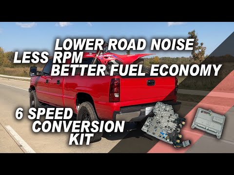 Less Road Noise, Better Fuel Economy? The 6 Speed Conversion Kit Is What Your LB7 Or LLY Needs!