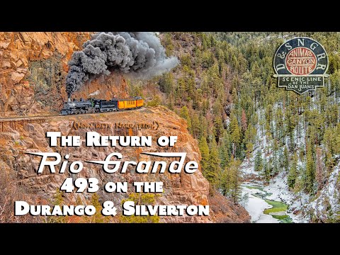 After The Long Winter: Rio Grande 493 Returns to the Rails (Now with Narration!)