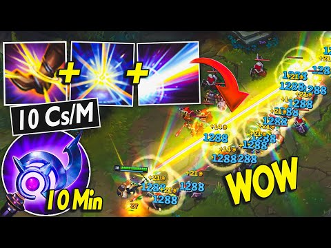 Lux but I make the enemy ff at 15 by just wave clearing