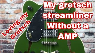 Video thumbnail for review gretsch streamliner  without amp by Catfish Terry