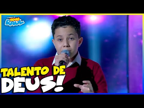 SAMUEL TAYRONE É UM TALENTO DE DEUS! "Primeira Essência" | VOVÔ RAUL GIL