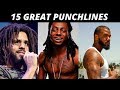 15 GREAT PUNCHLINES In Rap Songs