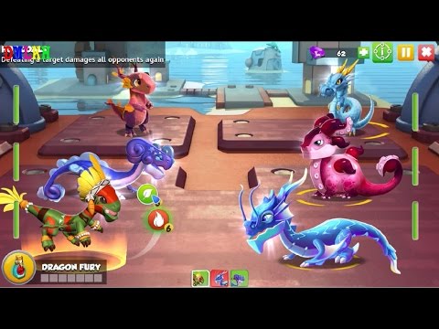 Fights and Dungeon Battles - Dragon Mania Legends