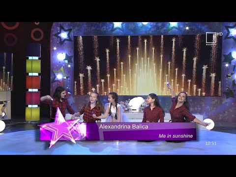 Alexandrina Balica - Me in sunshine la „Ring Star”