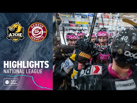 Ajoie vs. Genf 4:3 n.V. – Highlights National League