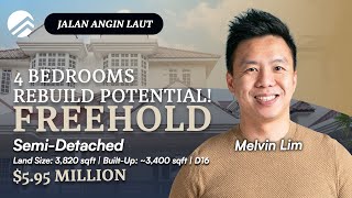 Download lagu Jalan Angin Laut - 2-Storey Singapore Semi-Detached House in District 16 | $5,950,000 | Melvin Lim mp3