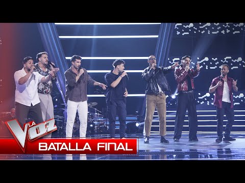 Al Liquindoi Julio, Andrés, Ángel y El gato CHP cantan "La reina" | La Gran Batalla | La Voz 2025