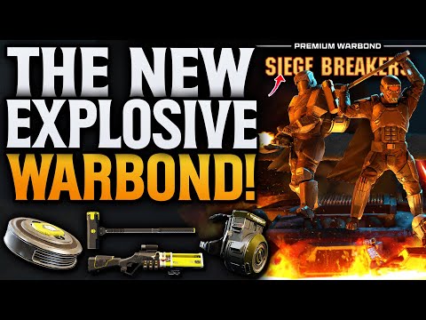 Helldivers 2 NEW Siege Breakers Warbond! & Huge Major Order!