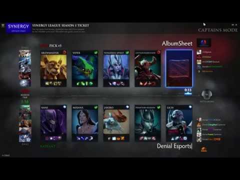 Dota 2 Synergy League: Season 1 - Denial eSports vs Album Sheet - Group Stage Match