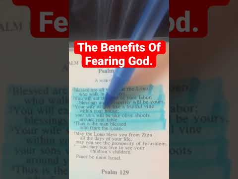 Fear #God And Keep His Commandments. Psalm 128:1-4 #israel