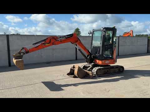 HITACHI ZX26U-6 CR 2.7 TON MINI DIGGER - Image 2