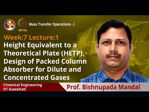Mass Transfer Operations I introduction video