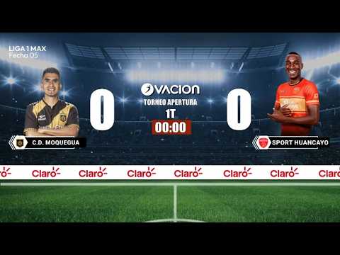 CD Moquegua vs Sport Huancayo por RADIO OVACION | LIGA 1 MAX