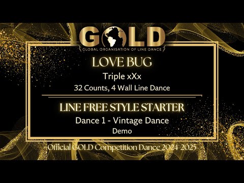 GOLD 2024 Line Free Style Starter - Dance 1: Vintage "Love Bug" - Demo with music