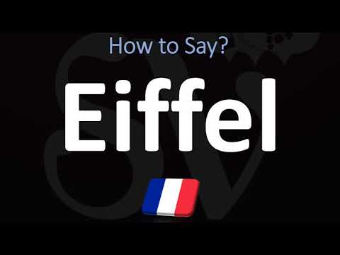 How to Say Eiffel in French