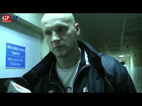 Robert Tomaszek po meczu z Kotwicą Kołobrzeg