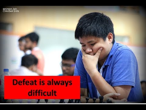 It is never easy to endure a loss in Opposite Color Bishop endgame