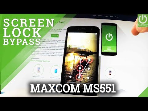 How to Hard Reset MAXCOM MS551 - Bypass Screen Lock / Master Reset