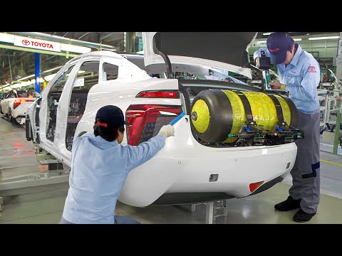 Thumbnail for How Toyota Builds Hydrogen Cars in Japan by Toyota, Toyota Crown, Toyota Camry, Toyota Mirai, Car