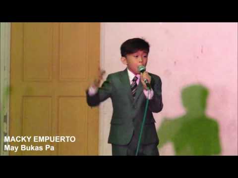 Macky Empuerto #TNTBoys #TNTkids Champion -  May Bukas Pa (Rico Puno, Areglo)