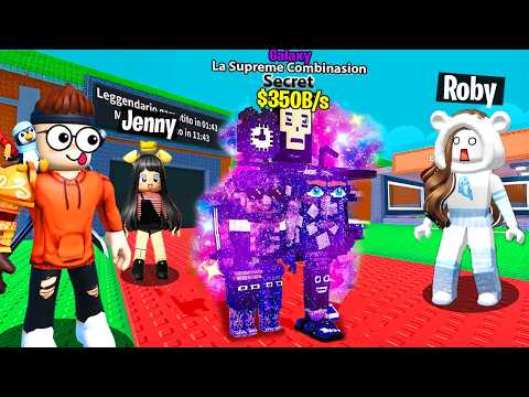 Rubiamo TUTTI I NUOVI BRAINROT GALAXY con ROBY e JENNY su ROBLOX STEAL A BRAINROT!!