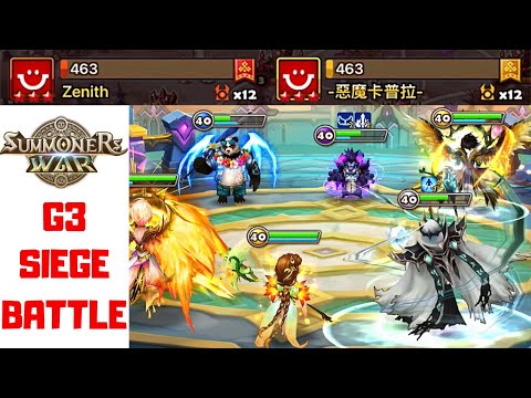 Having Fun with HALPHAS Against this LD Defense ! - High G3 Siege - GOAT v Zenith v Red Devils