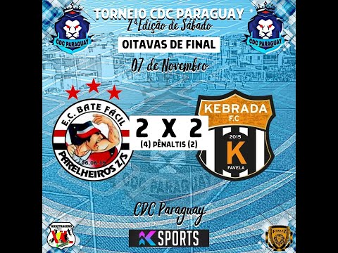 EC. Bate Fácil X Kebrada FC - Torneio CDC Paraguai - Completo
