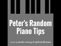 Peter S Random Piano Tips 4 How To Avoid Tendinitis Carpal Tunnel And All That Nasty Stuff
