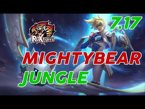 ROX Tigers Mightybear Ezreal Jungle Patch 7.17 Pro Replay