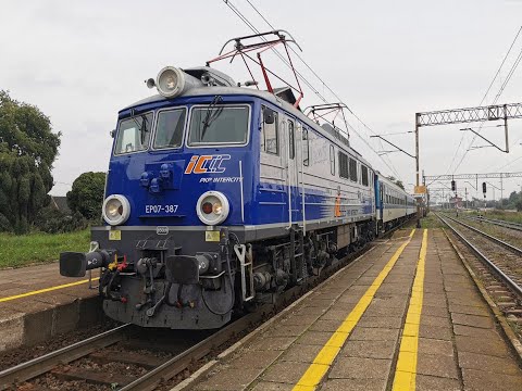 TLK SPODEK okiem maszynisty. Katowice - Poznań Główny (cabview)