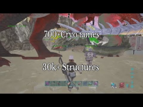 ARK | OFFICIAL | RAIDING FAT DUPE CAVE WITH NO TURRETS
