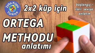 3 saniyede 2x2 çözmek için… Ortega methodu anlatım